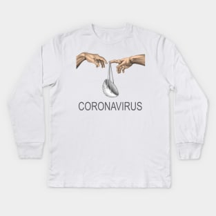 Coronavirus Kids Long Sleeve T-Shirt